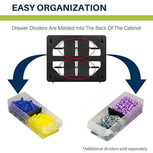Akro-Mils 16-Drawer Plastic Drawer Storage Cabinet