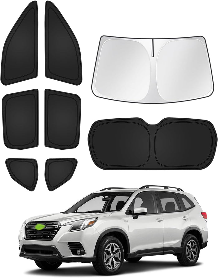 Sunshades for 2025 2026 Subaru Forester Accessories Windshield Sun Shade Side (8PCS)