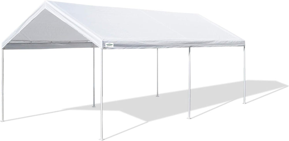 Caravan Canopy D2C20011 Domain Shelters Pro 200 10' x 20' Carport, Up...