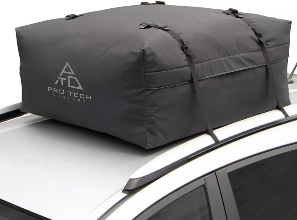 Journeyer 18 Waterproof Rooftop Cargo Carrier Bag, 18 Cubic Feet Vehicle Roof...