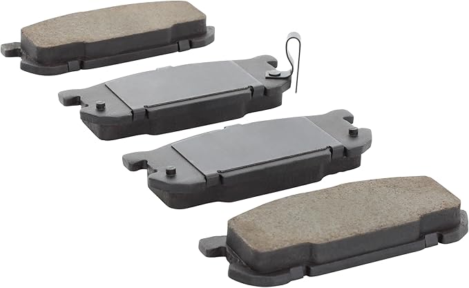 Premium Semi-Metallic Rear Brake Pads Compatible