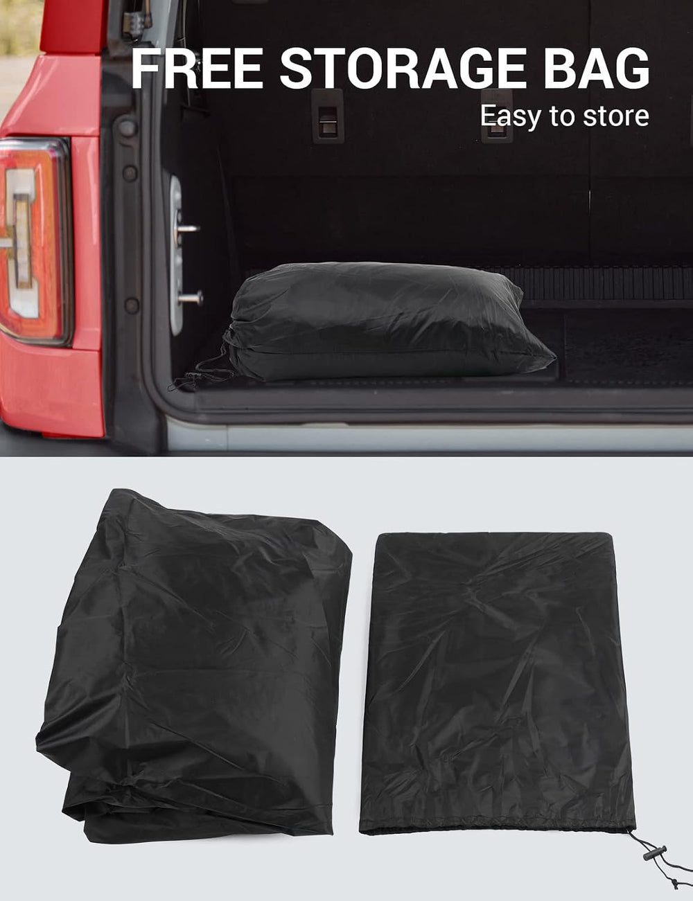 Proadsy Custom Fit Car Cover for 2021-2026 Ford Bronco Waterproof Outdoor
