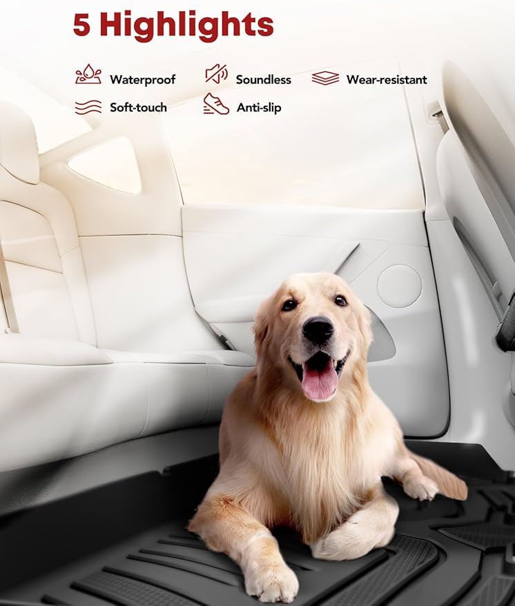 YHTAUTO Floor Mats Fit 2020-2024 Hyundai Sonata & 2021-2025 Kia K5 FWD