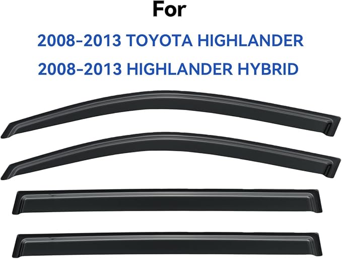 Window Visors Rain Guards Shield