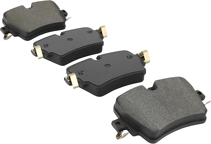 Premium Semi-Metallic Rear Brake Pads Compatible