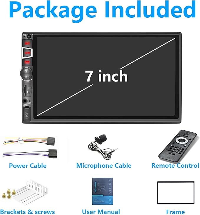 Double Din Car Stereo Compatible