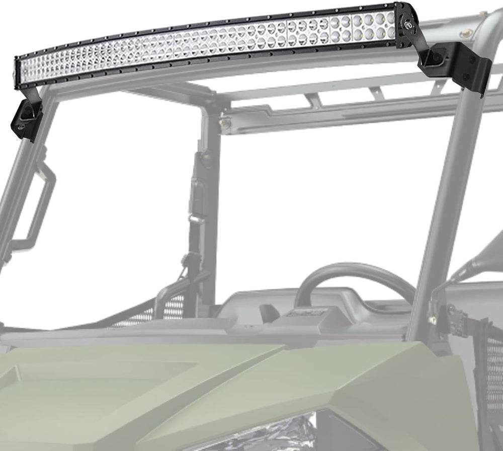 Wsays 50" 288W Light Bar Kit Fit for Polaris Ranger 570 900 1000 2013-2024