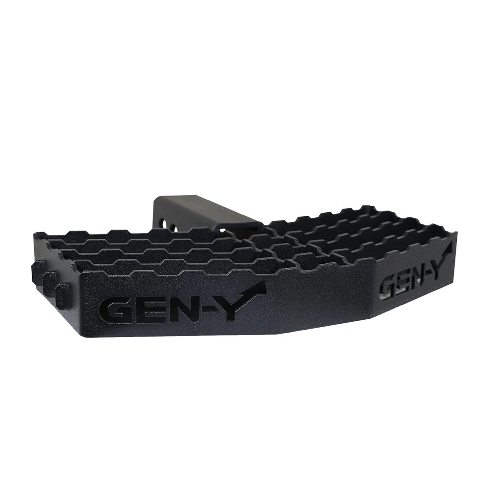 GEN-Y Hitch Serrated Hitch Step, Black, Fits 2-Inch Receiver | 400 LB Capacit...