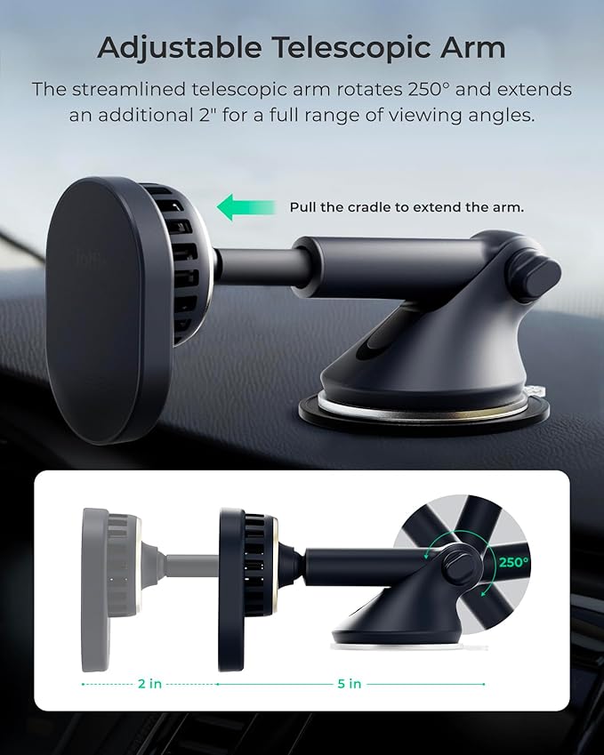 iOttie Velox Pro MagSafe Compatible Dash & Windshield Car Mount