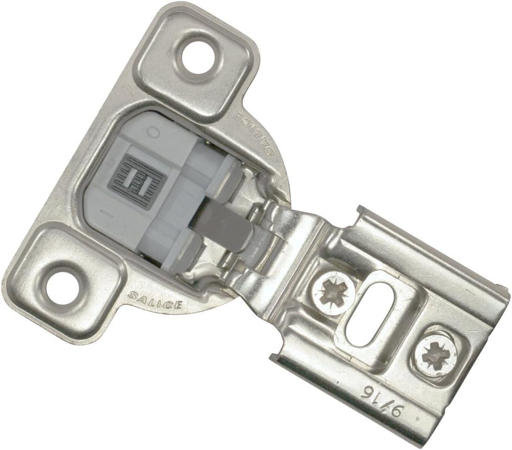 Salice 106 Degree Silentia 9/16" Overlay Screw On Soft Close Cabinet Hin...
