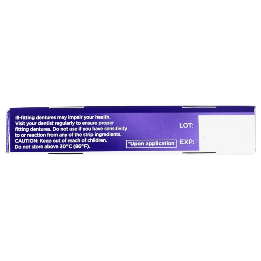 Super Poligrip Comfort Seal Strips Denture Adhesive - 40 Strips (Pack of 6)