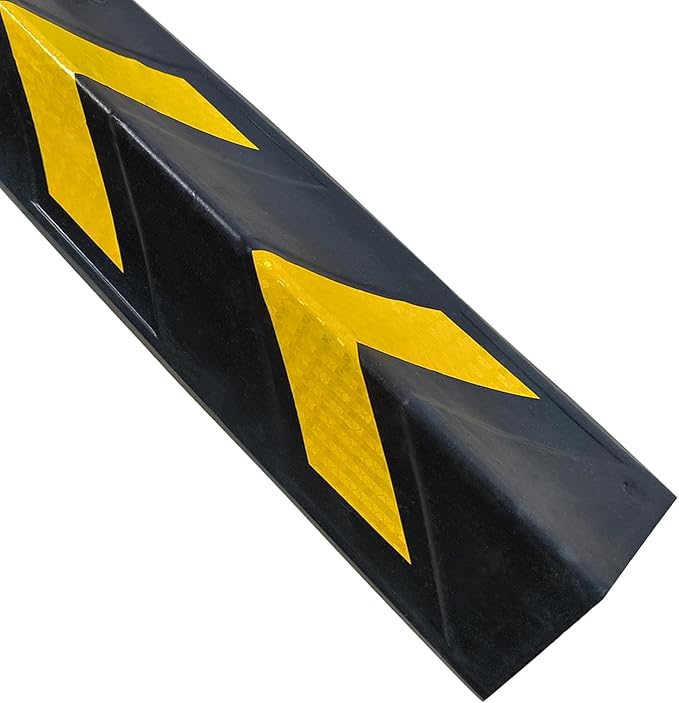 27" Rubber Garage Wall Protector Corner Guard (6 Pack)