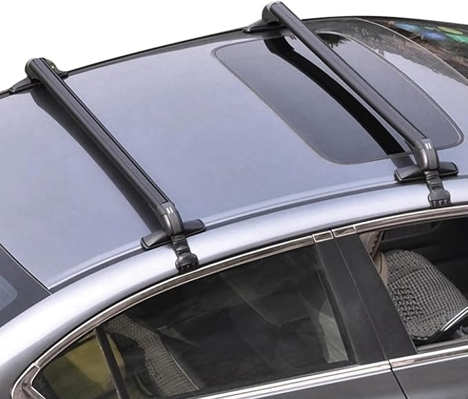 43inch Universal Car Roof Rack, Aluminum Car Roof Rack Cross Bars, Anti-Theft