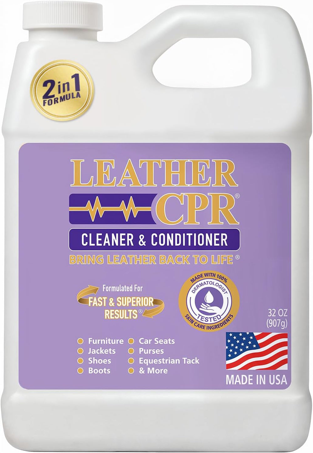Leather CPR Leather Cleaner And Conditioner
