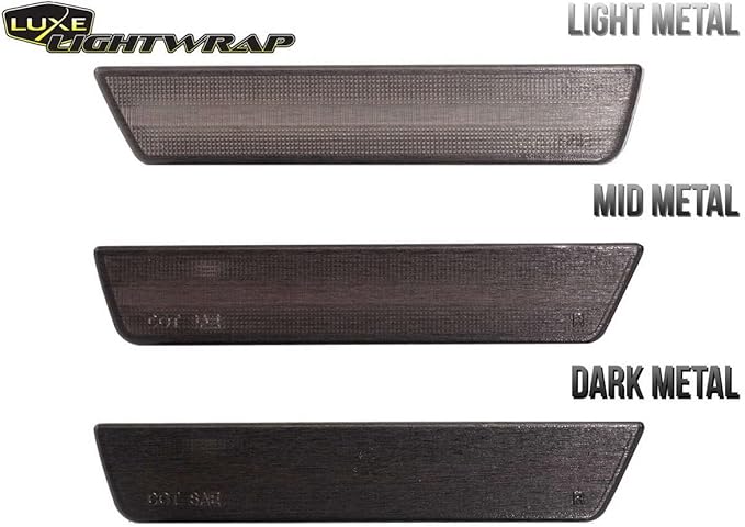 Luxe LightWrap Light Metal Universal Headlight Tail Light Tint Kit