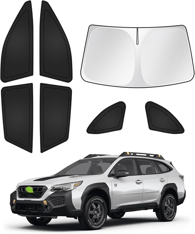 Sunshades for 2020-2025 Subaru Outback Accessories Windshield Sun Shade Side (7PCS)