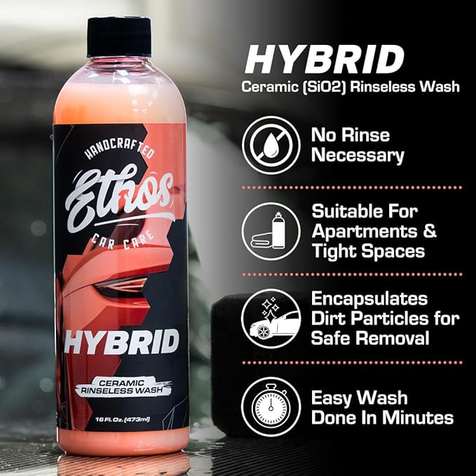 Ethos Hybrid Ceramic Rinseless Car Wash