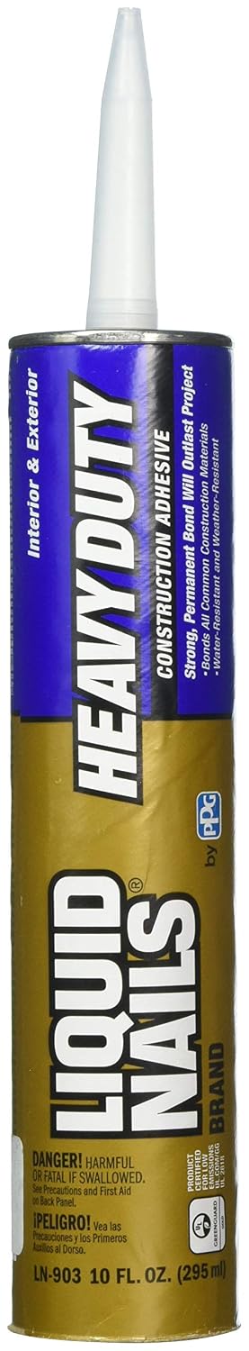 Liquid Nails LN-903 6 Pack Heavy Duty Construction Adhesive, Tan