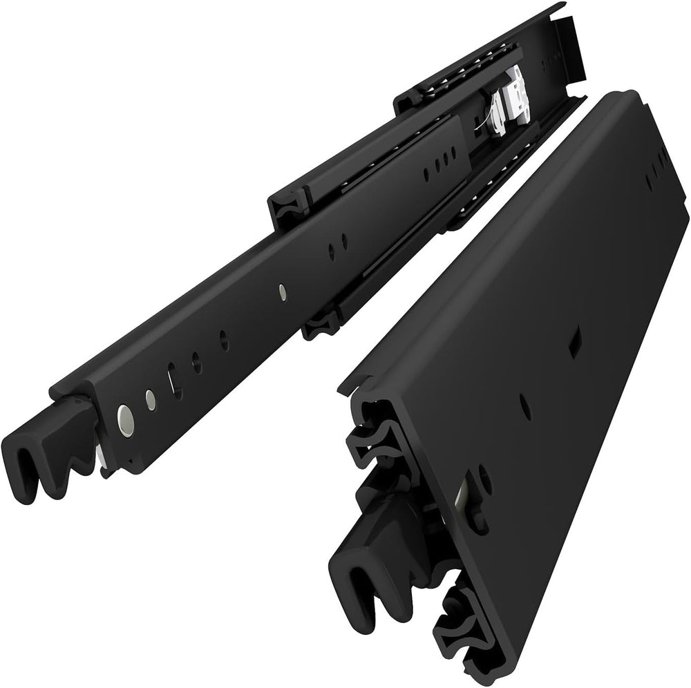 VADANIA 56" Black Industrial Grade Heavy Duty Drawer Slide with Lock #D76