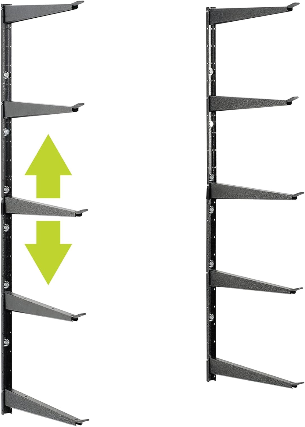 Delta Heavy Duty Lumber Storage Rack Cycle, Holds Up to 800 lbs - Easy to Ins...
