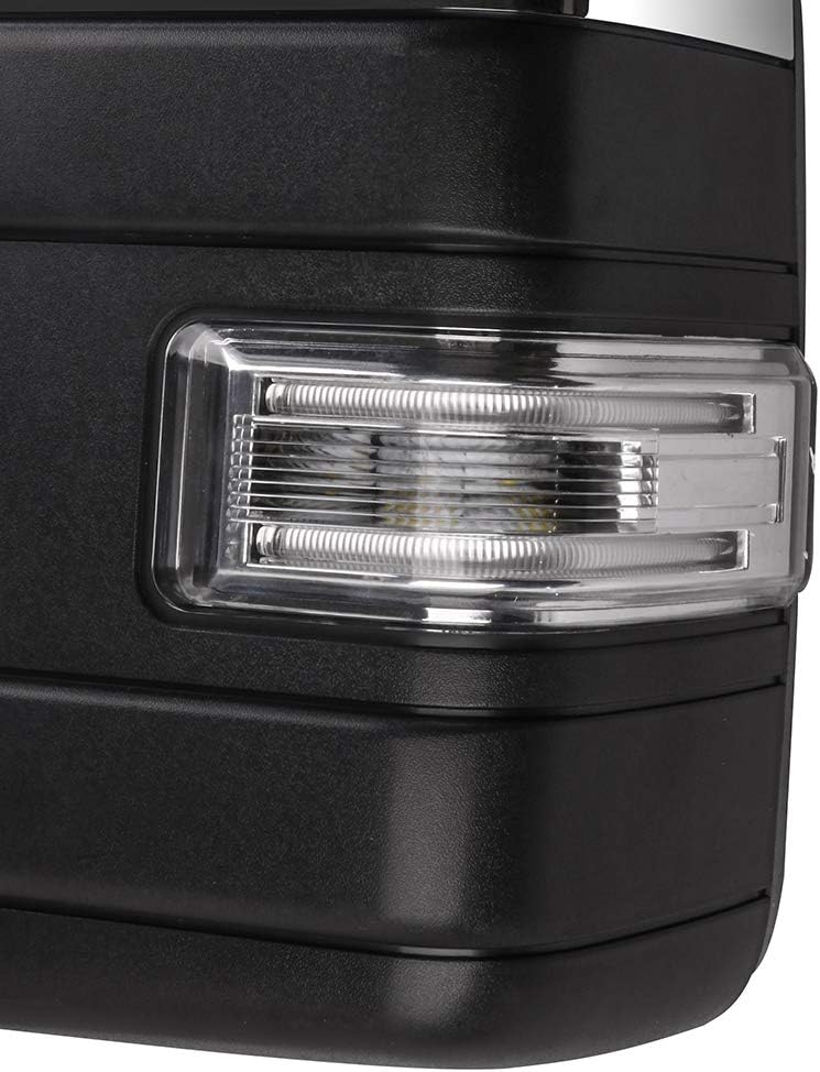 A Pair Heated Towing Mirrors Fits 2004-2014 for Ford for F-150 Pickup Truck, ...