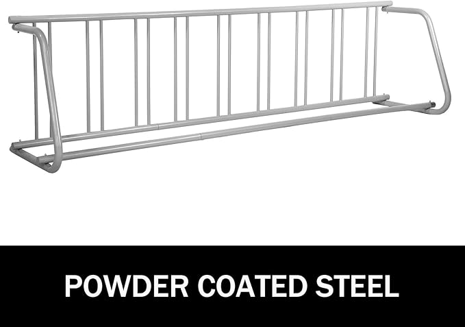 BestEquip 111" Length Floor Bike Rack, 9 Holders All-Steel Grid Bike Rack