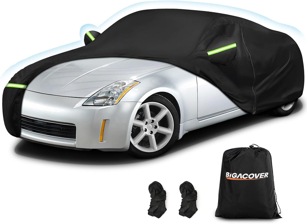 Car Cover Waterproof for 2003-2009 Nissan 350Z, 210D Oxford Cloth