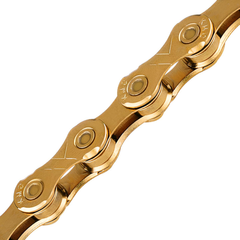 KMC X10 10-Speed X-Series High-Performance Bicycle Chain, Ti Gold