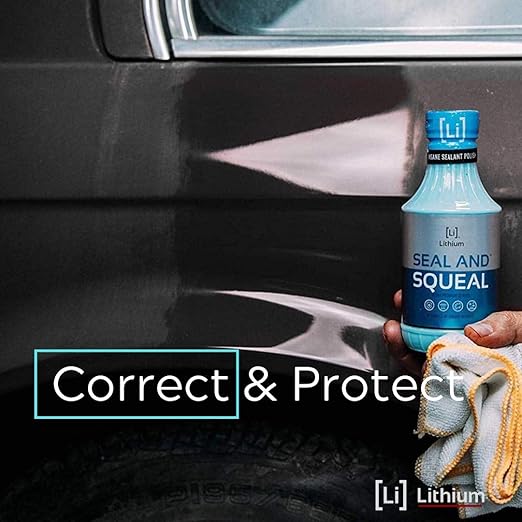 Lithium Seal and Squeal Car Paint Restorer, Polish and Sealant