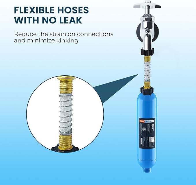 CRYSTALA RV/Camper Water Filter, Inline Water Filter Effectively Reduces Bad ...