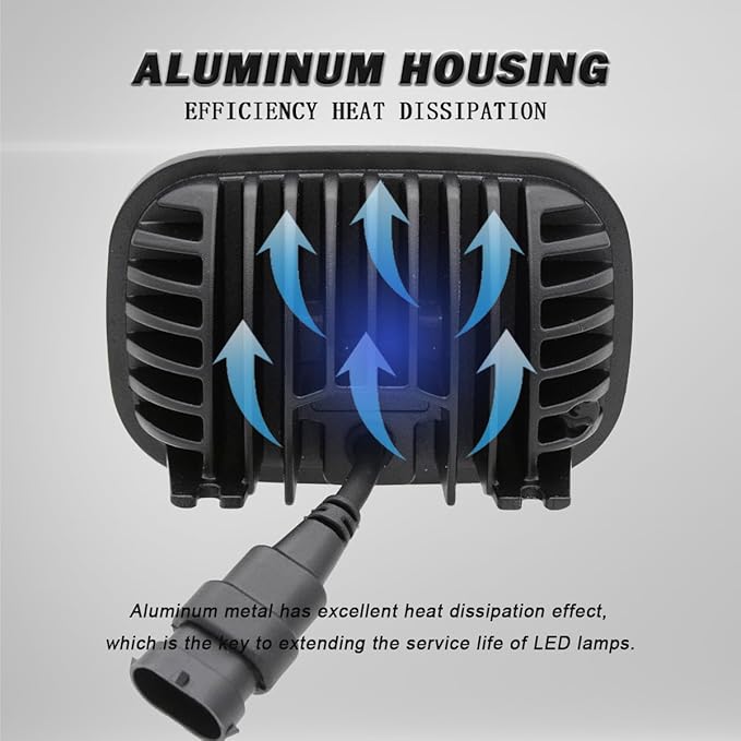 LED Work Light Flood Beam Compatible