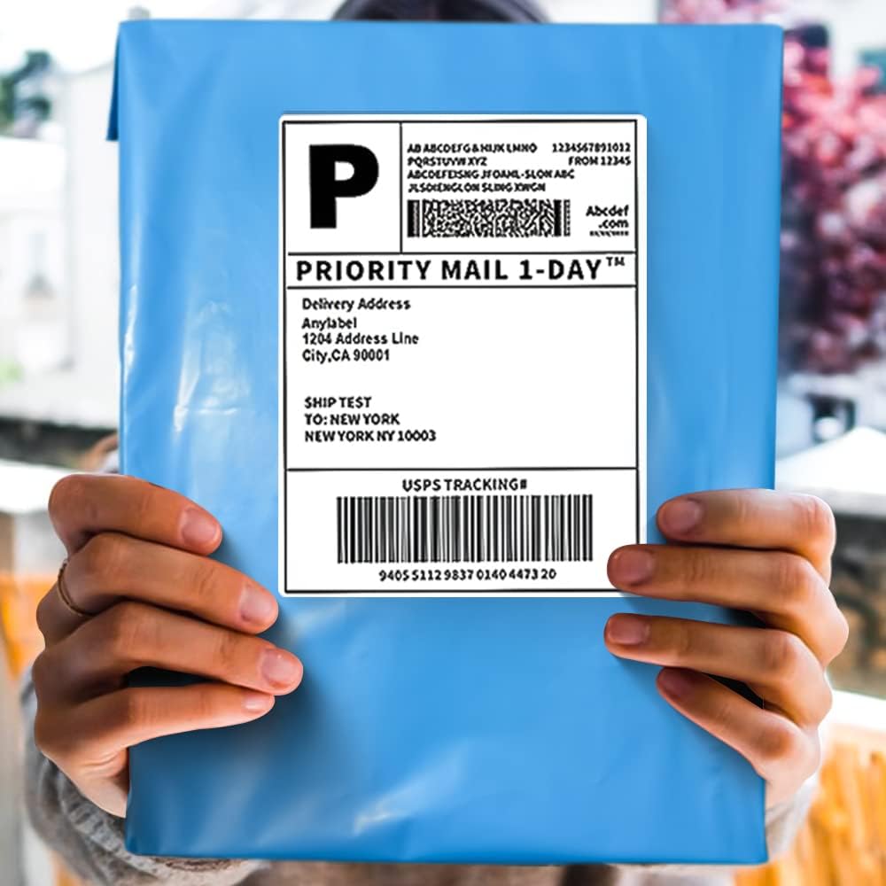 POLYSELLS 100 pcs 19x24 Inches Blue Poly Mailers Shipping Envelopes, Strong A...