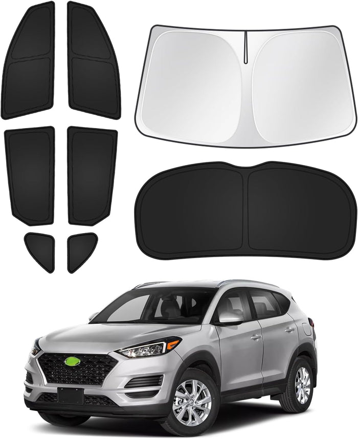 Sunshades for Hyundai Tucson 2016-2021 Accessories Windshield Sun Shade Side (8PCS)