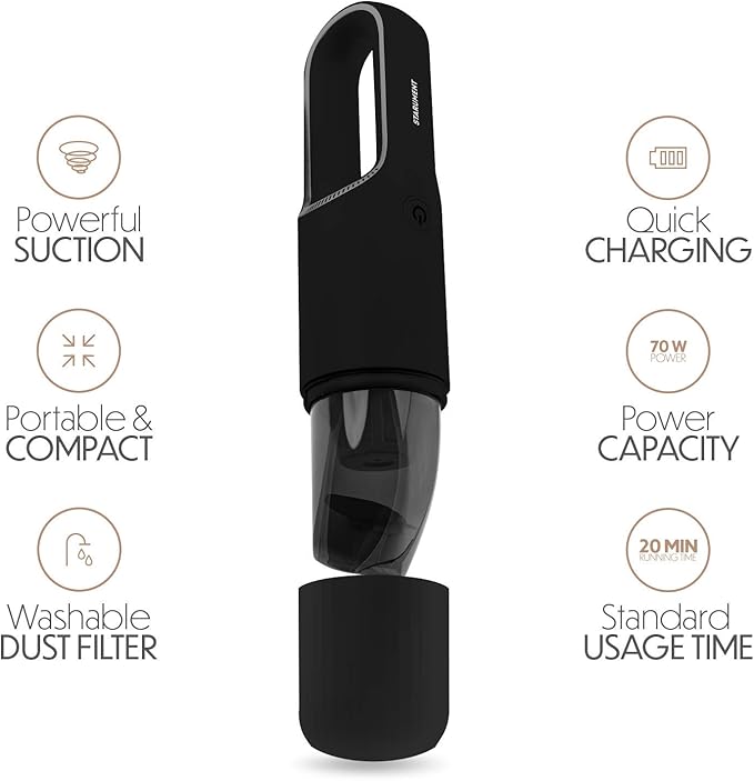 STARUMENT Portable Hand Vacuum Cleaner Handheld Cordless Cleaner
