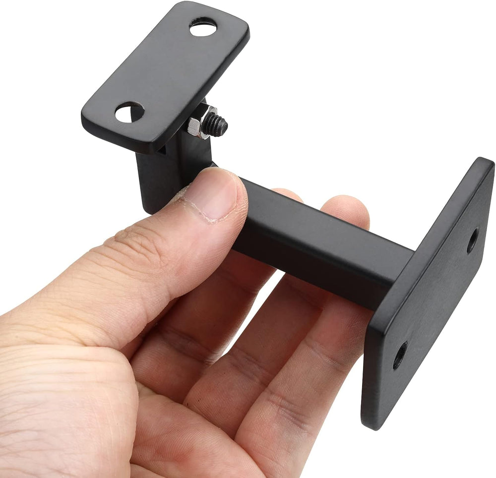 RealPlus Swivel Handrail Brackets Heavy Duty Adjustable Square Hand Rail Brac...