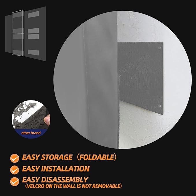 PROGOAL 2"/4" Thick Foam Protection Wall Pad，Gym Basketball-Court