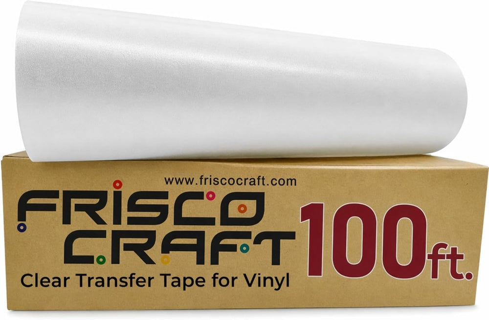 Frisco Craft C-370 Clear Transfer Tape for Vinyl 24" x 100 Feet
