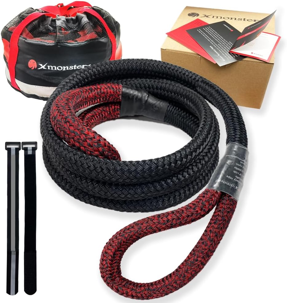 Kinetic Recovery Bridle Extension Rope 7/8'' x 10' (MBS 29,000 lb...