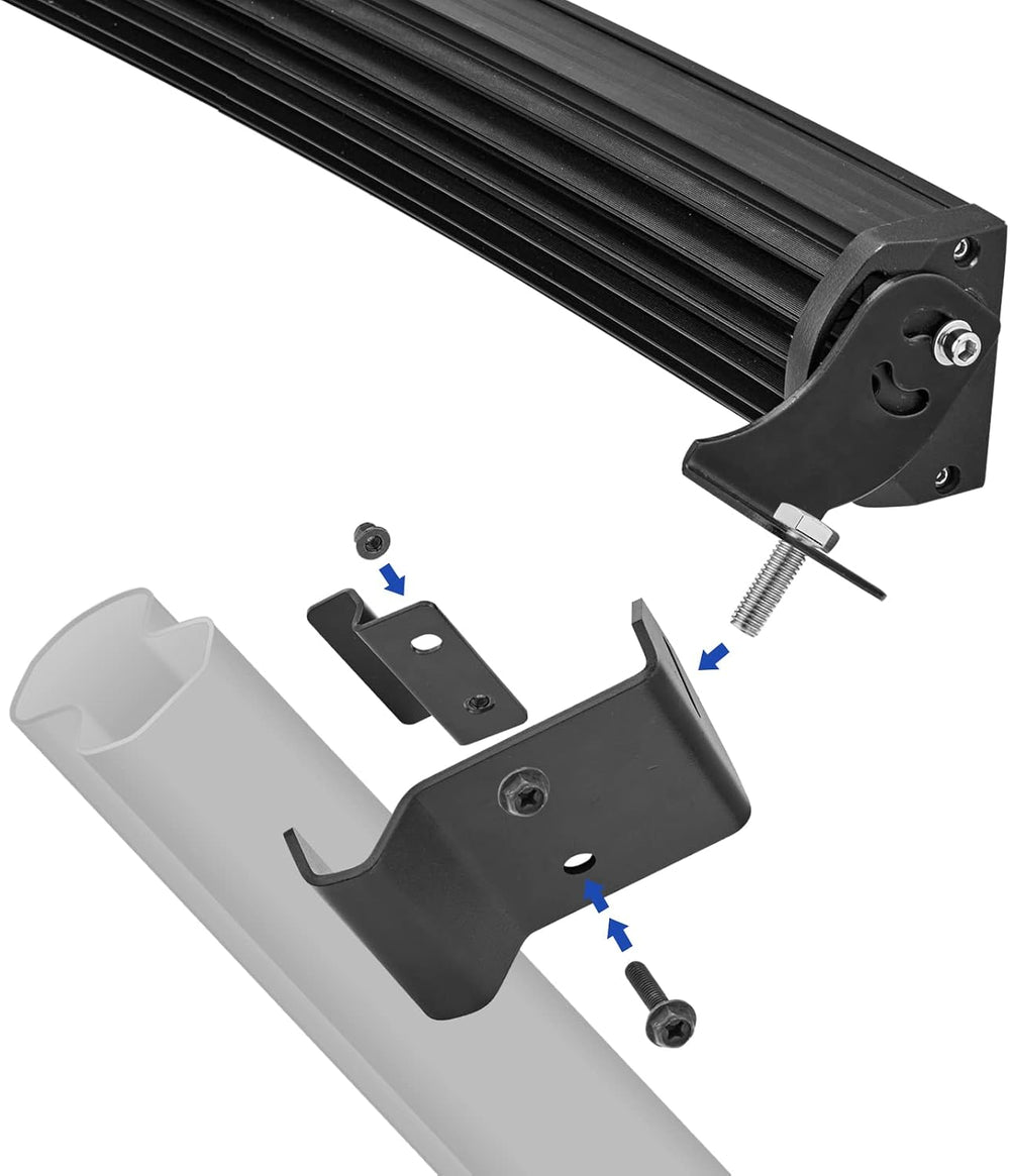 Dasen 50" Light Bar Kit Fit for Polaris Ranger XP 1000 900 570 2013-2025