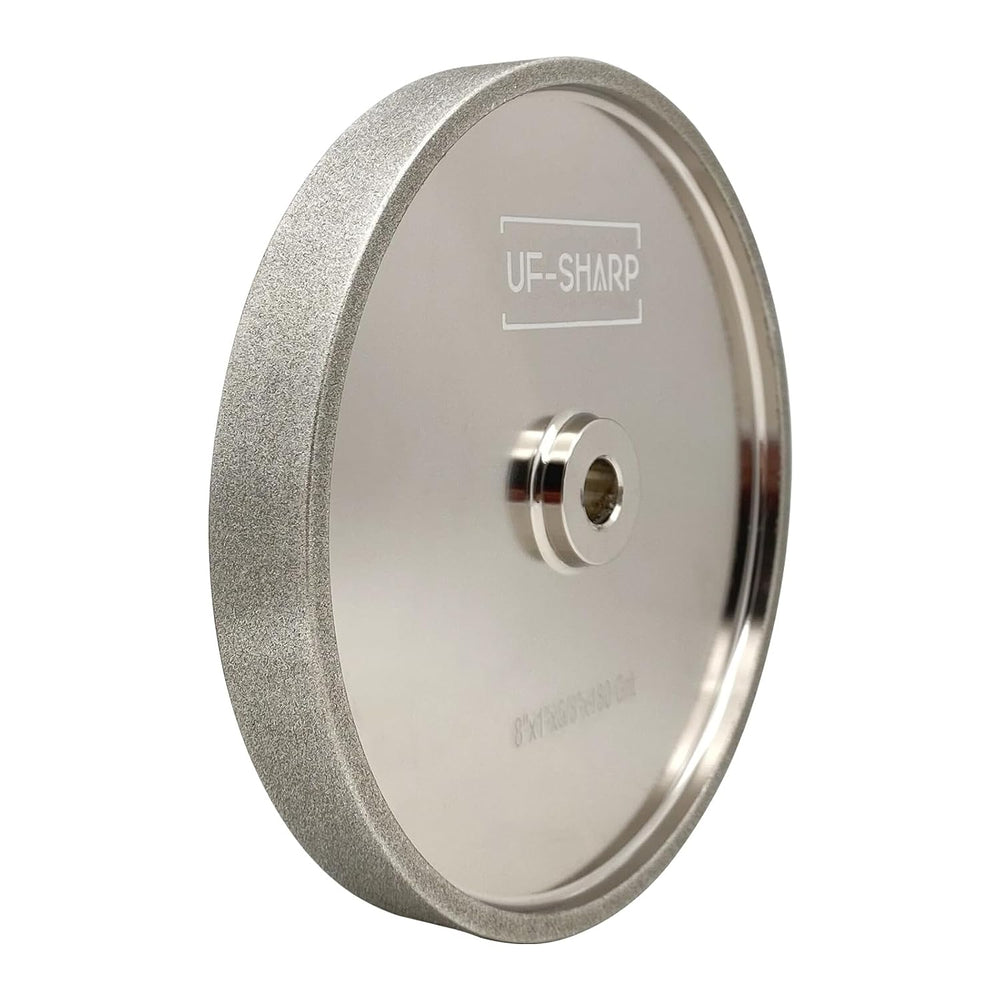 CBN Grinding Wheel 8 inch 180 Grit, 1" Wide, 5/8" Arbor