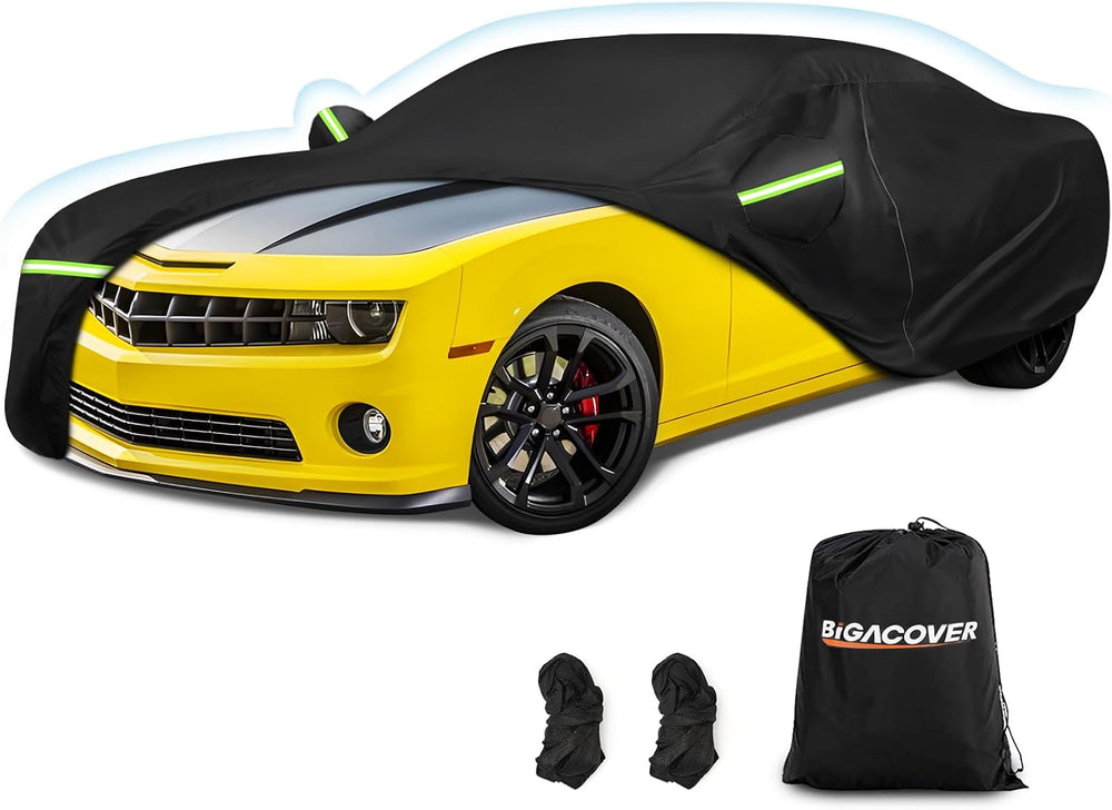 for Camaro Full Car Cover 2010-2025 All Weather, Outdoor Car Covers