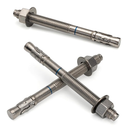 1/2" x 10" concrete anchors (10 pack) 1/2 shown in use