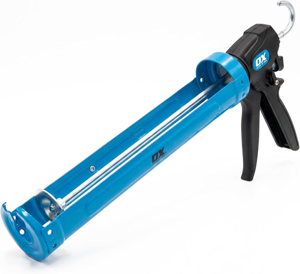 OX Pro 29 oz Caulking Gun - Heavy Duty Dual Thrust Caulk Gun