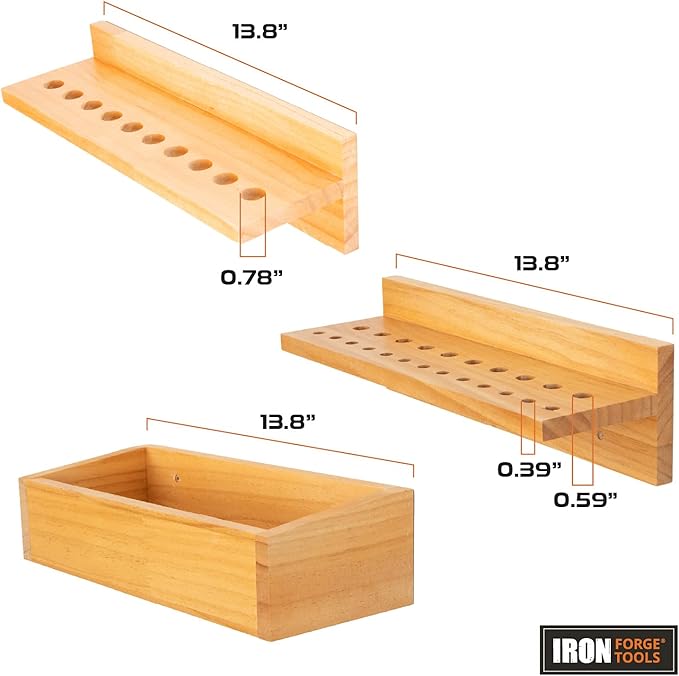 Screwdriver Organizer, Hammer Holder and Pliers Rack