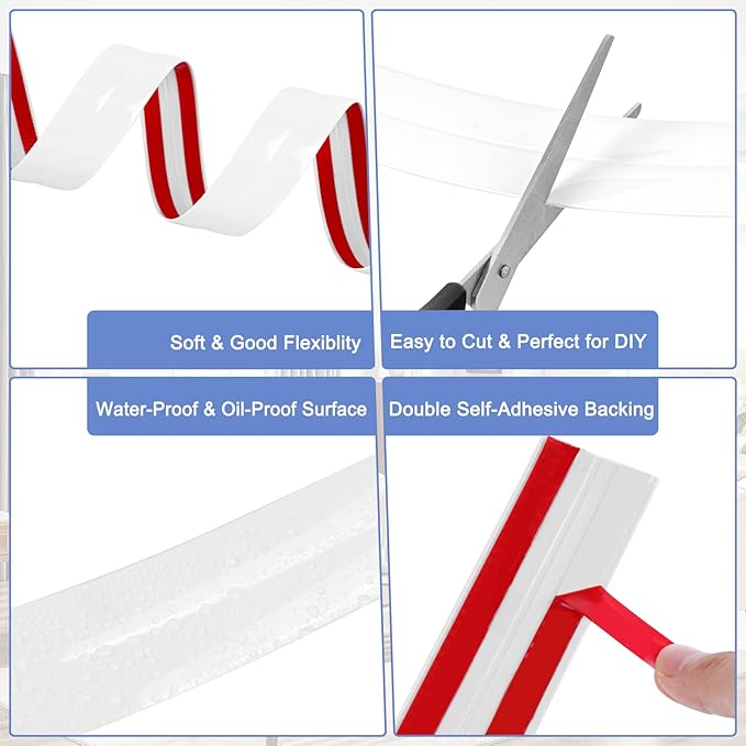Wall Corner Protector Moulding Trim Peel and Stick Wall Corner Guards Trim