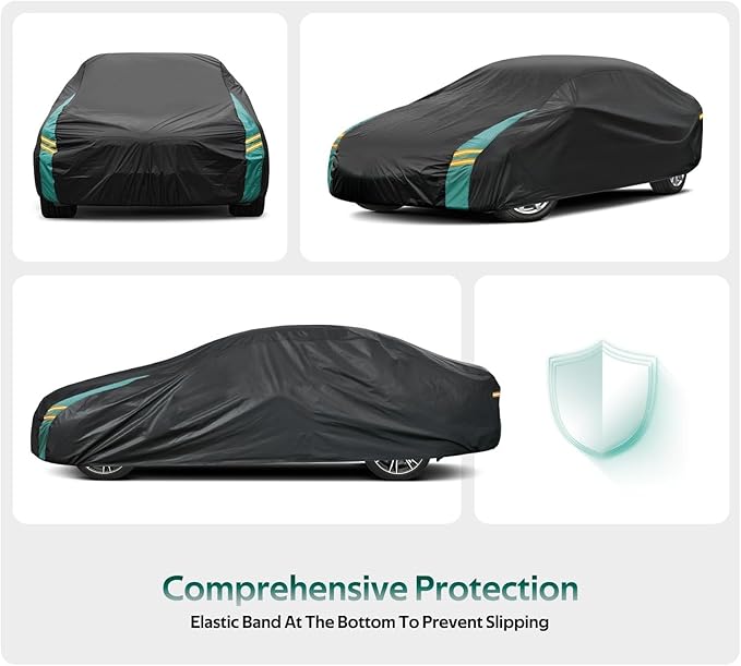 Coupe Car Cover Custom Fit for Lexus ES 300 330 350, Waterproof All Weather for