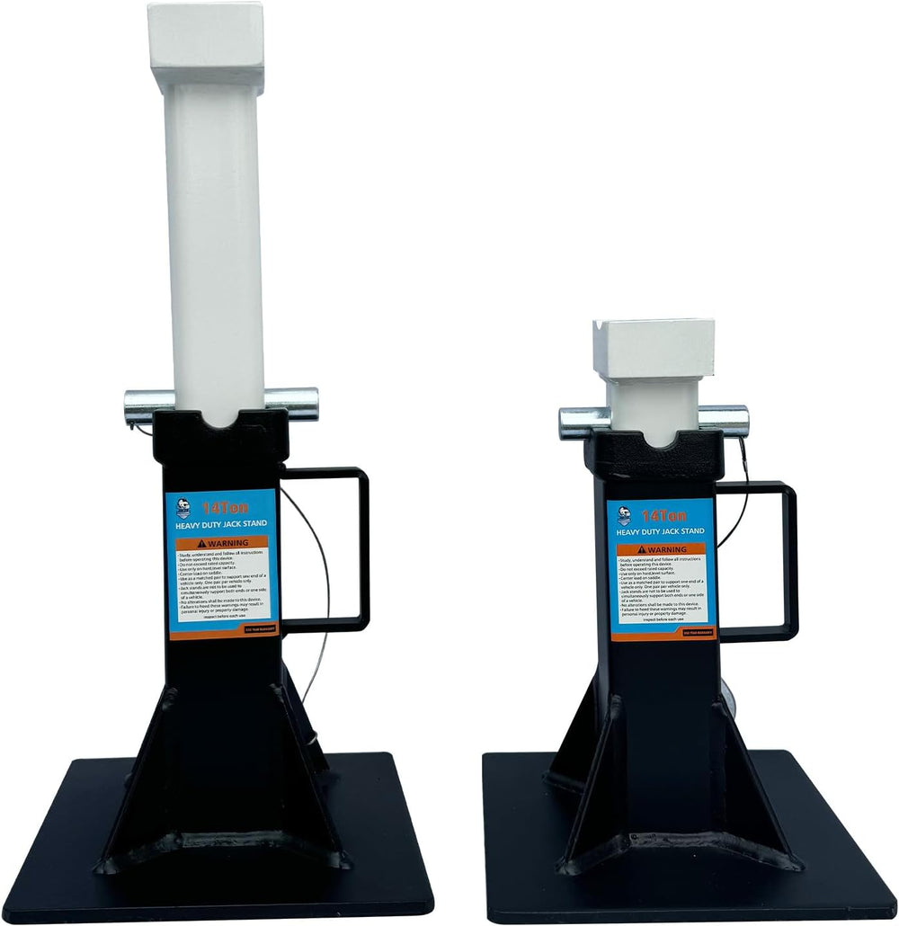HKTE 14 Ton Jack Stands 28000 lbs Heavy Duty Car Jack Stands Adjustable 12...