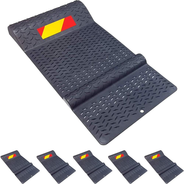 Electriduct Pack of 6 Plastic Parking Mat Guides