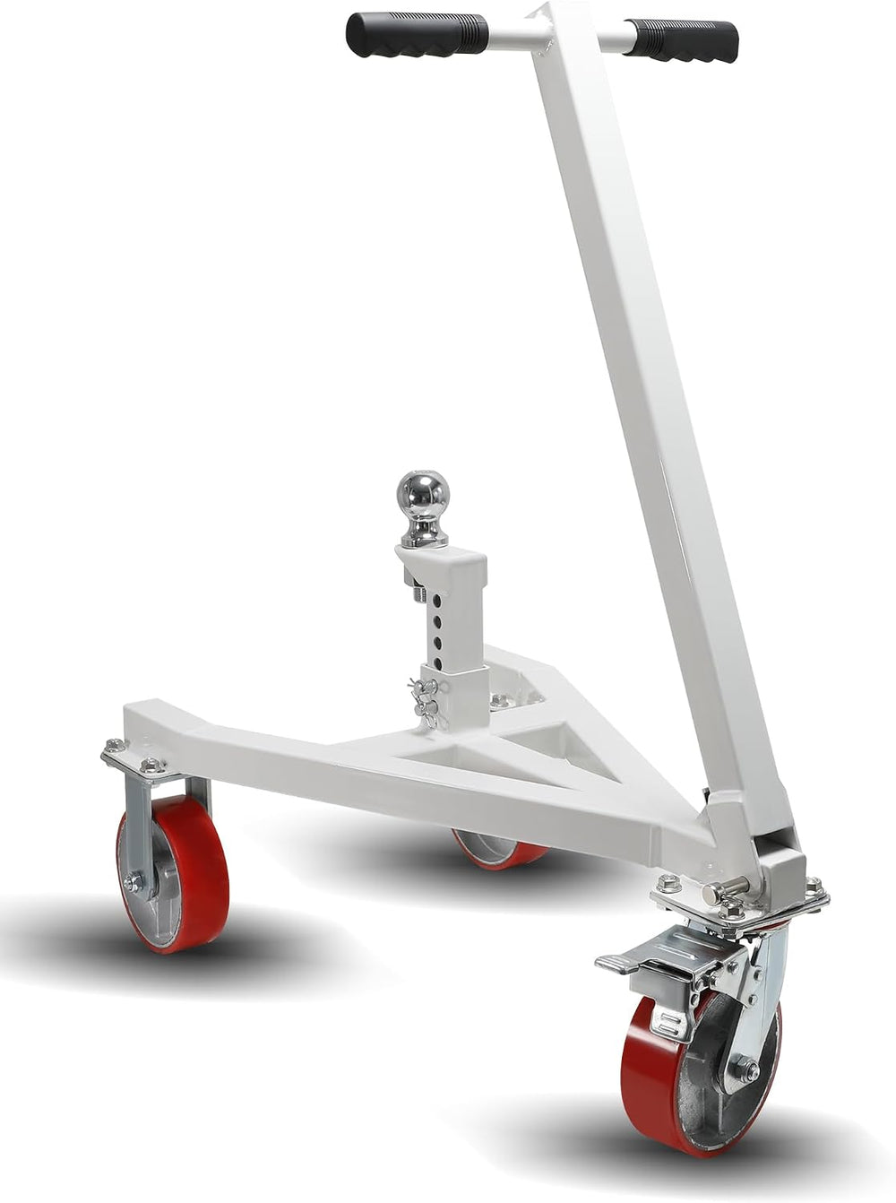 Trailer Dolly, 3500 lb Tongue Weight Trailer Mover with 2 inch Ball, Angle Ad...
