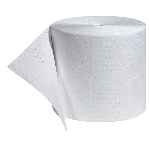 PIG Oil Mat - Oil-Only Absorbent Mat Roll - 1 Roll - 15" x 150' Roll...
